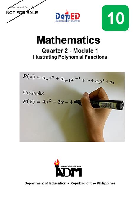 elibro grade 10 quarter 3|Grade 10 Mathematics .